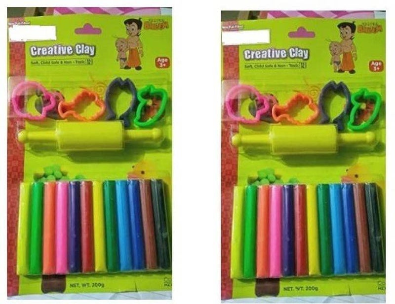 Camlin Creative Clay 12 Shades Art Clay (400 g)