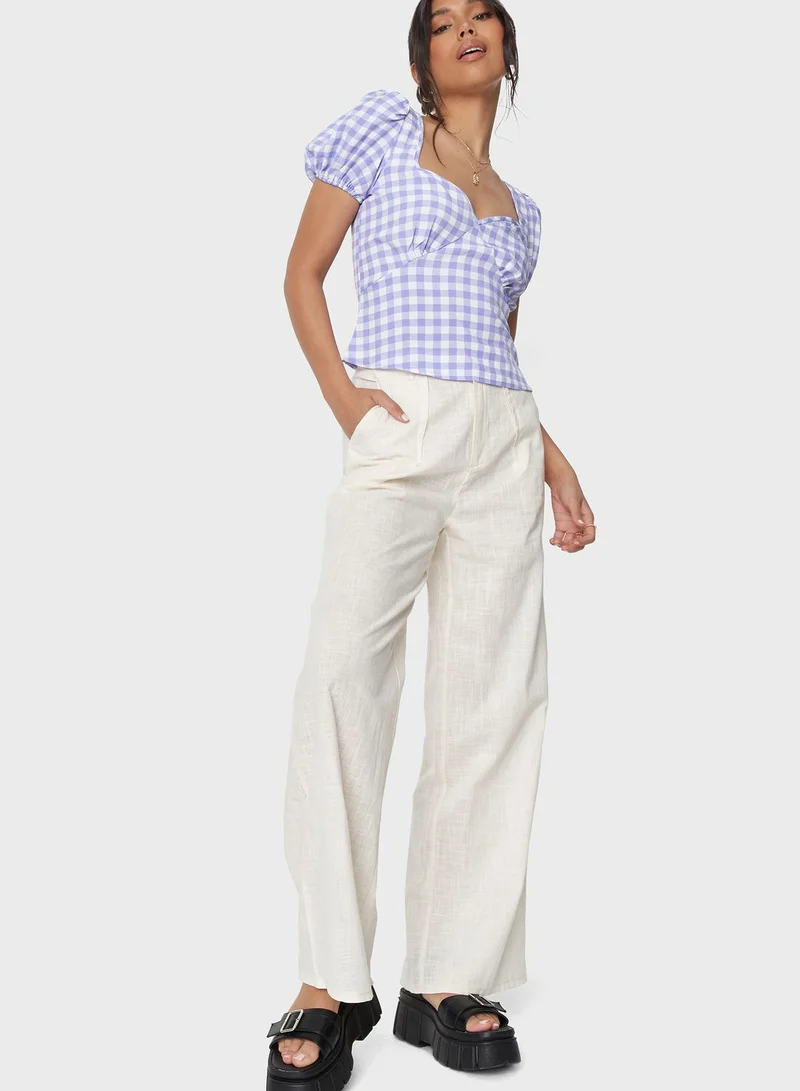 Missguided Open Back Top