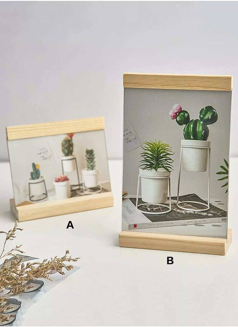 Generic 1pc Wooden Photo Frame  - Image 1
