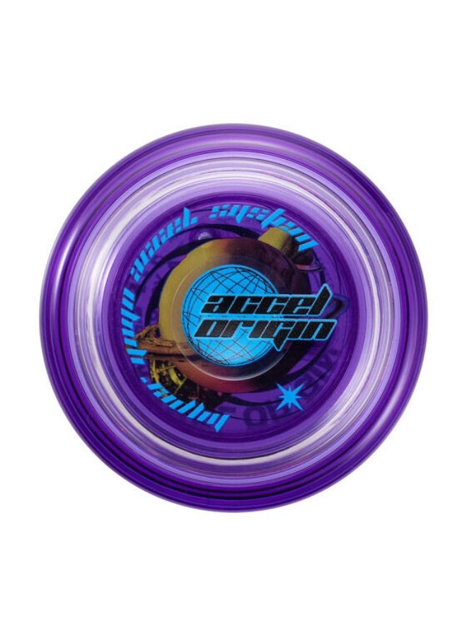 Bandai Hyper Yoyo Accel Cosmo Purple | Yo-yo with High-Speed Spins | Gift for Kids & Adults - Image 2
