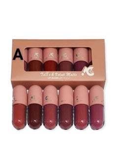 AMYTIS GARDEN A set  long lasting lipsticks in multi coloured 6 colours  - Image 1
