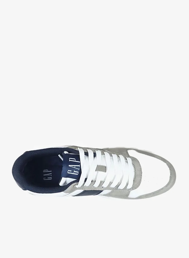 GAP GREY Men'S Boston Iv Sneakers With Lace-Up Closure - Gpm5217140134 for Men | Best Price UAE