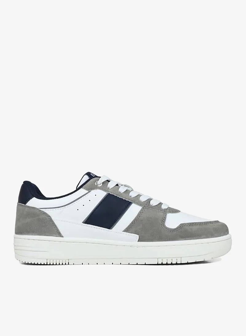GAP GREY Men'S Boston Iv Sneakers With Lace-Up Closure - Gpm5217140134 for Men | Best Price UAE