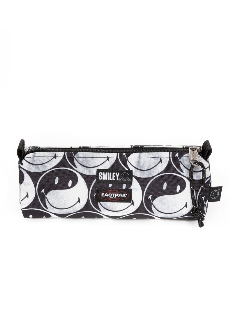 EASTPAK Benchmark SingleSmall Pencil CaseSmiley Yy Black-EK0003725K21  - Image 1