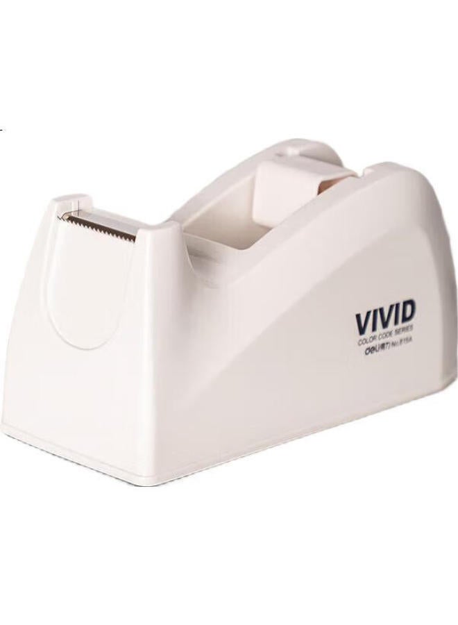 Deli Medium Tape Dispenser And Cutter (For Tape Width ≤18Mm), White, 815A - Image 3