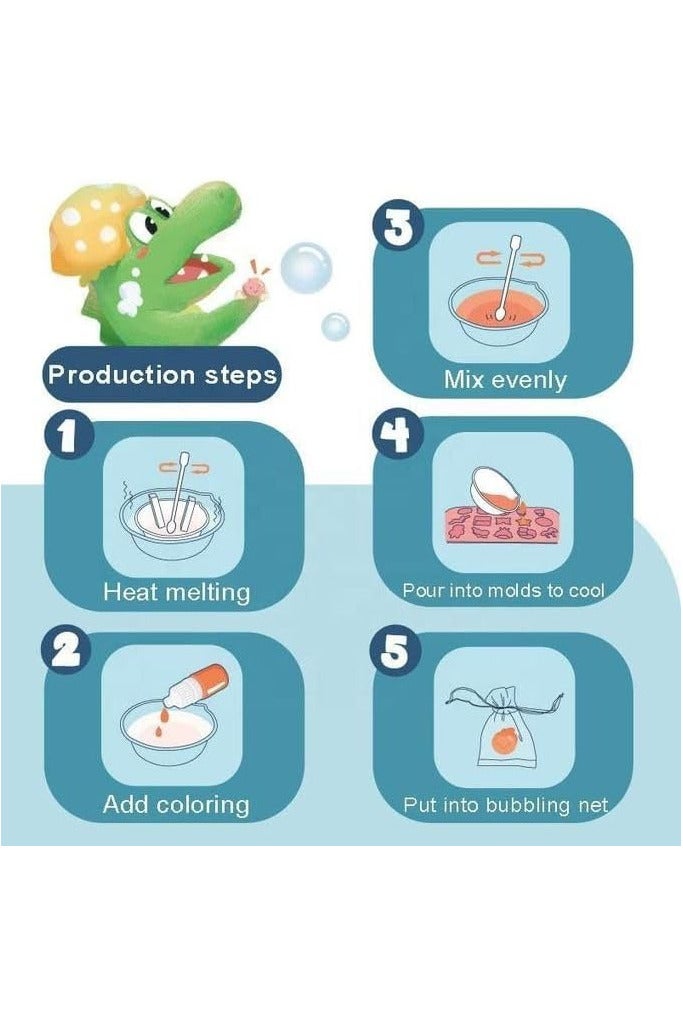 Soap Making for Kids, Soap Making Supplies, Skin-Friendly Science Experiment, Non-Irritating Soap Kit, Crystal Soap Making Toy for Kids Ages 6 and Up... - Image 3