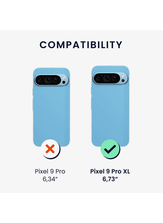 kwmobile kwmobile Case Compatible with Google Pixel 9 Pro XL Case - TPU Silicone Phone Cover with Soft Finish - Rhubarb Red  - Image 2
