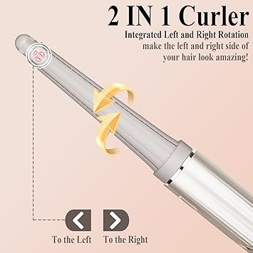 ZEPHBLOW 2036MM Long Conical Barrels Attachment for Shark FlexStyle Accessories AutoWrap Curling Iron Curlers for FlexStyling System to Defined Curls or Voluminous Waves - Image 4