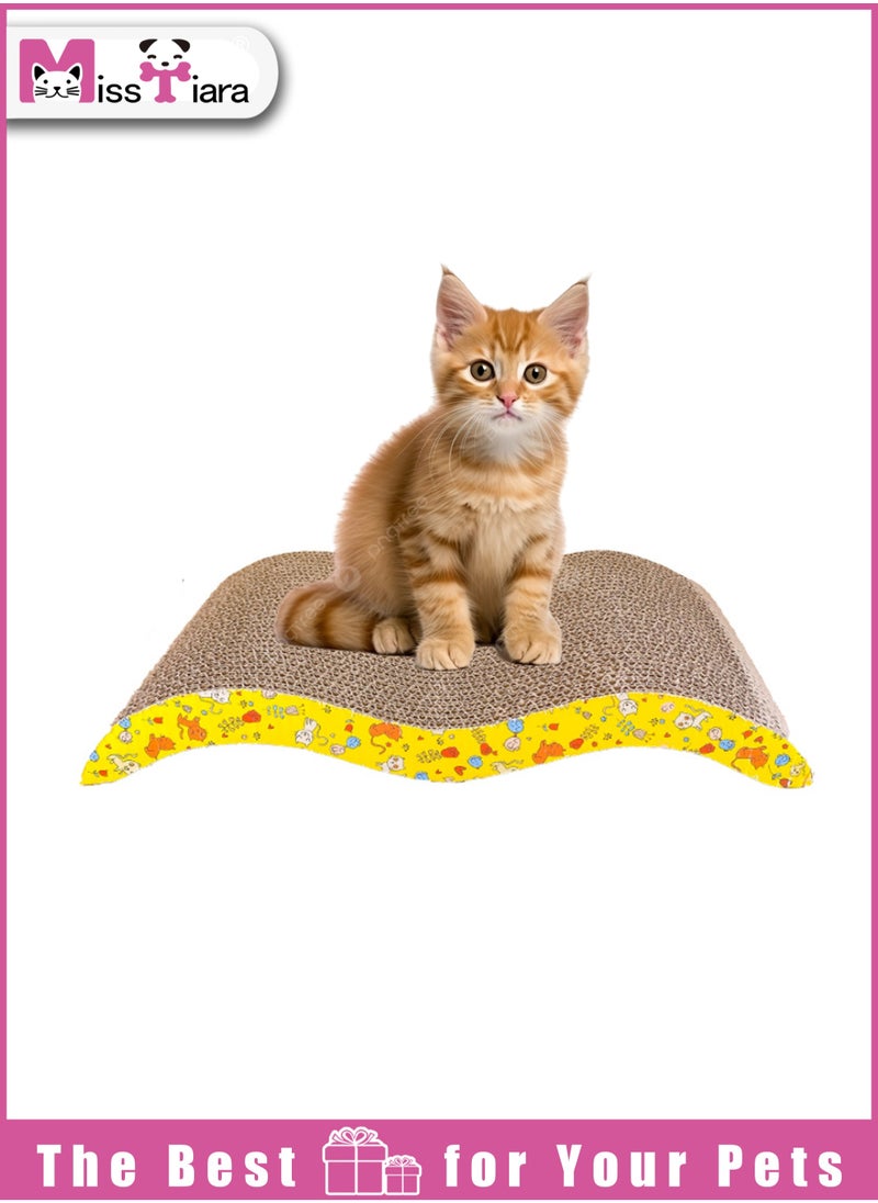 MissTiara Cat Toy Cat Scratching Board Cat Climbing Toys Cat Play Scratcher Cat Activity Supplies Kitten Scratch Board Cat Scratching Toy 1pc  - Image 1