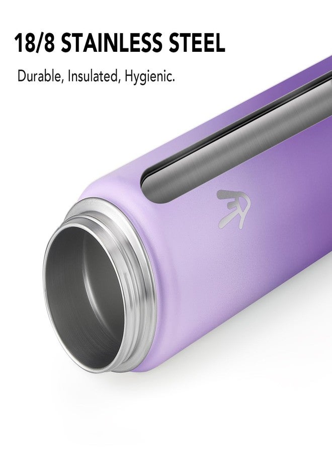 Enerbone زجاجة مياه معزولة من إنيربوين، سعة 32 أونصة، مصنوعة من الفولاذ المقاوم للصدأ، مزودة بحزام حمل، ترمس معزول بجدار مزدوج بتقنية التفريغ، زجاجة رياضية مانعة للتسرب مع ماصة، تحافظ على المشروبات ساخنة أو باردة لساعات. - Image 4