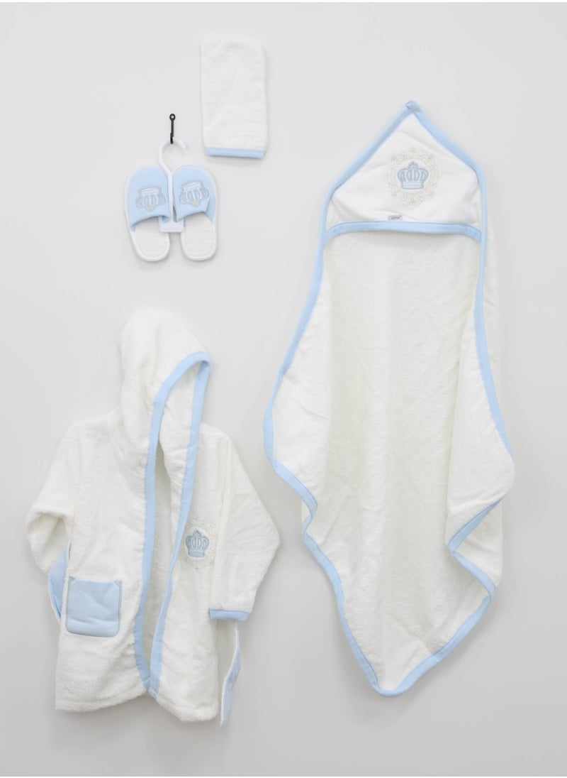 FUN MOMENT Baby Bathrobe Consisting of 4 Pieces  - Image 1
