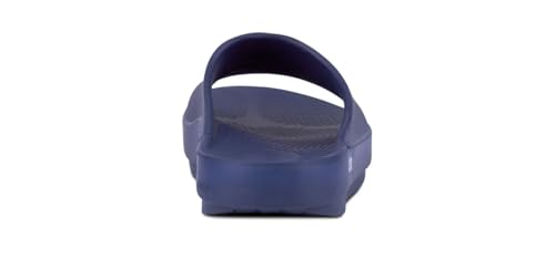 OOFOS - Unisex OOahh Sport - Post Run Recovery Slide Sandal (Navy Blue, US Men's Size 5/Women's Size 7) - Image 4