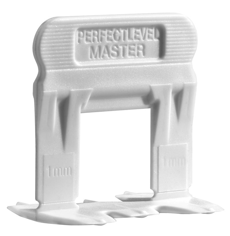 T-Lock â„¢ 1/32" (1mm) PERFECT LEVEL MASTER â„¢ Professional Anti Lippage Tile Leveling System - 250 Tile Leveling Clips