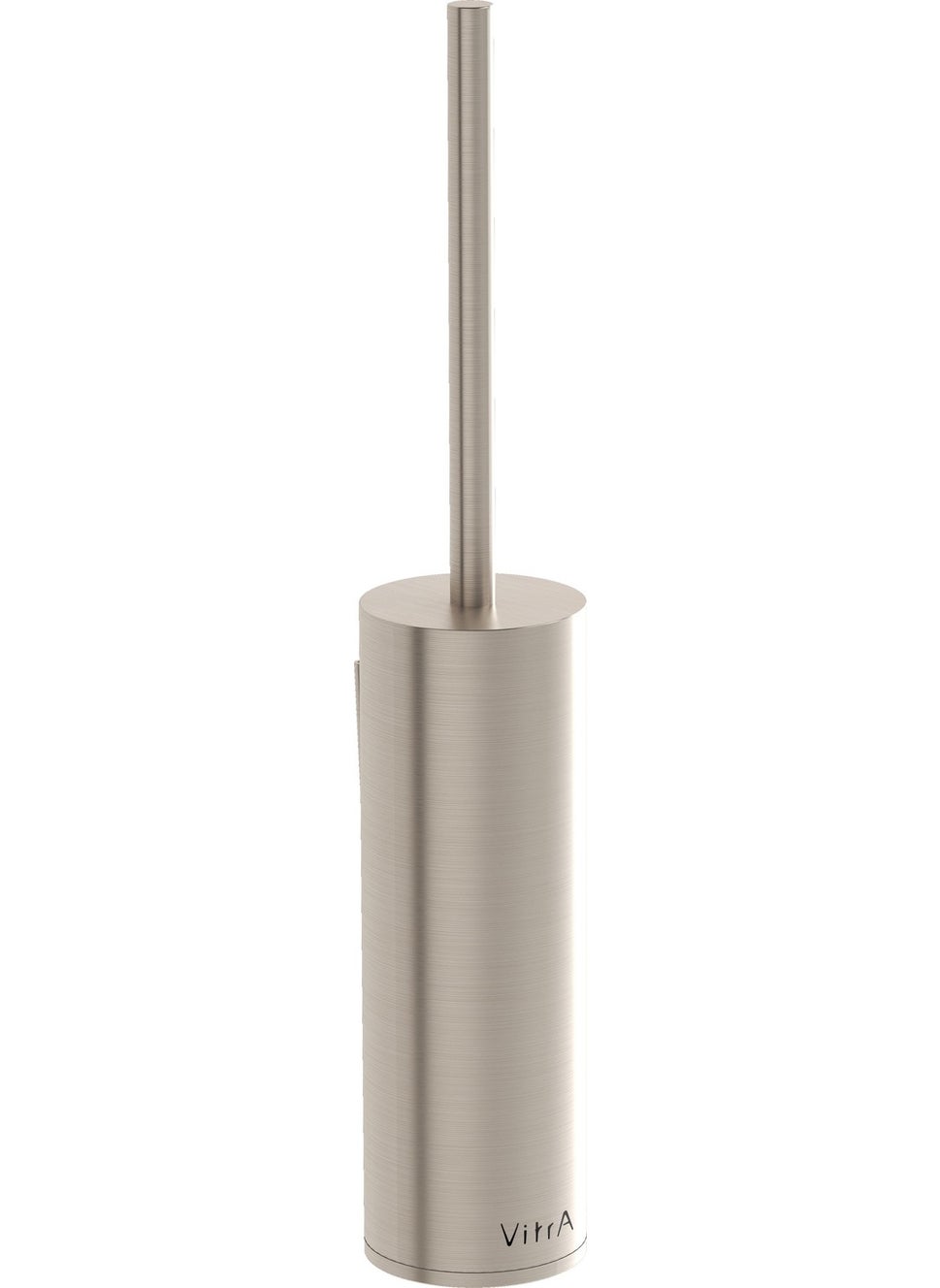 Vitra Origin A4489434 Toilet Brush Holder, Wall, Brushed Nickel 
