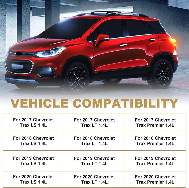 PartsFlow Front Bumper Grille Black With Chrome Grill for Chevrolet Trax (2017-2021) - Image 2
