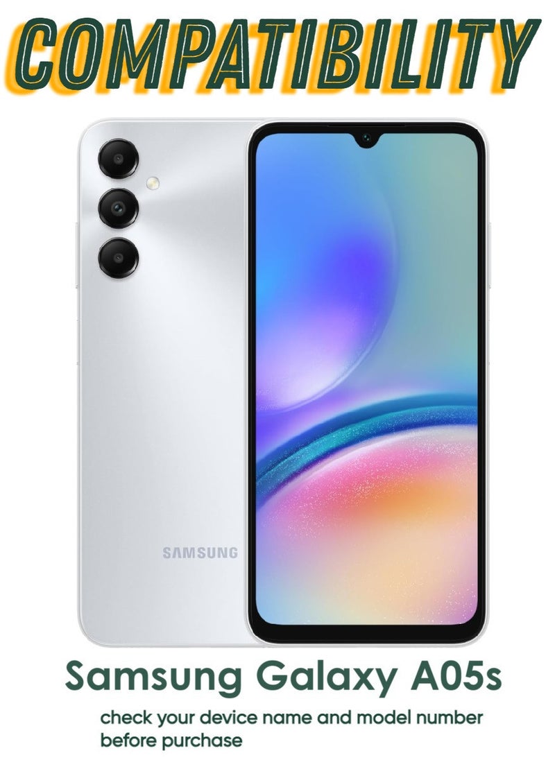 4 Pieces Antistatic ESD Dustproof Premium Quality High Definition Tempered Glass Screen Protector Designed For Samsung Galaxy A05s