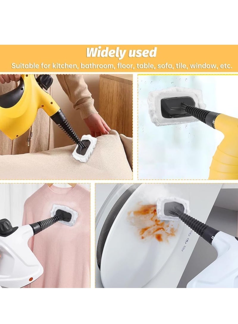 6 PCS Universal Microfiber Cloths for Handheld Steam Cleaner Compatible with Kacher Bissell Steam Shot, Steamer, Comforday, PurSteam, Dupray Neat Steam Cleaner, Washable Steam Mop Pads Cover  - Image 4