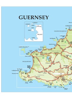 Guernsey with Alderney, Sark and Herm: 1 car tour, 30 long and short walks with GPS  - Image 1