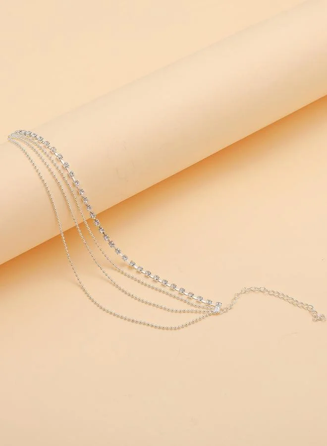 Take Two  Layered Embellished Anklet for Women | Best Price UAE