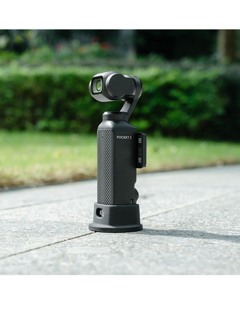 Suntown Silicone Non-Slip Desktop Mount for DJI Osmo Pocket 3, Osmo Pocket 3 Accessories (Silicone Black), Lightweight and Compact - Image 3