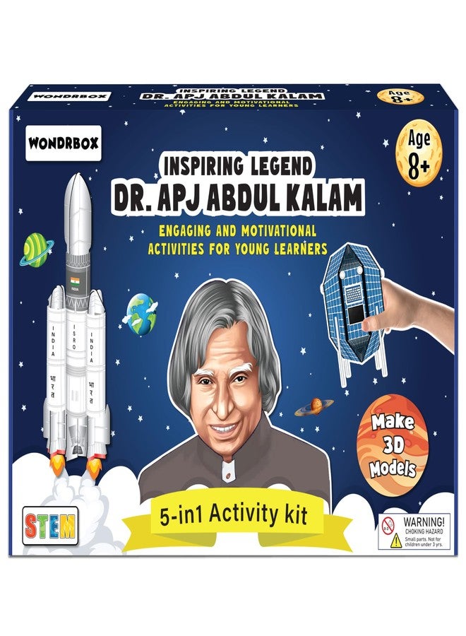 WONDRBOX Dr. APJ Abdul Kalam Science Activity Kit for 5 Years and Up: Birthday Gift, Return Gift, DIY, Educational Toy, Learning Kit, STEM Toy - Image 1