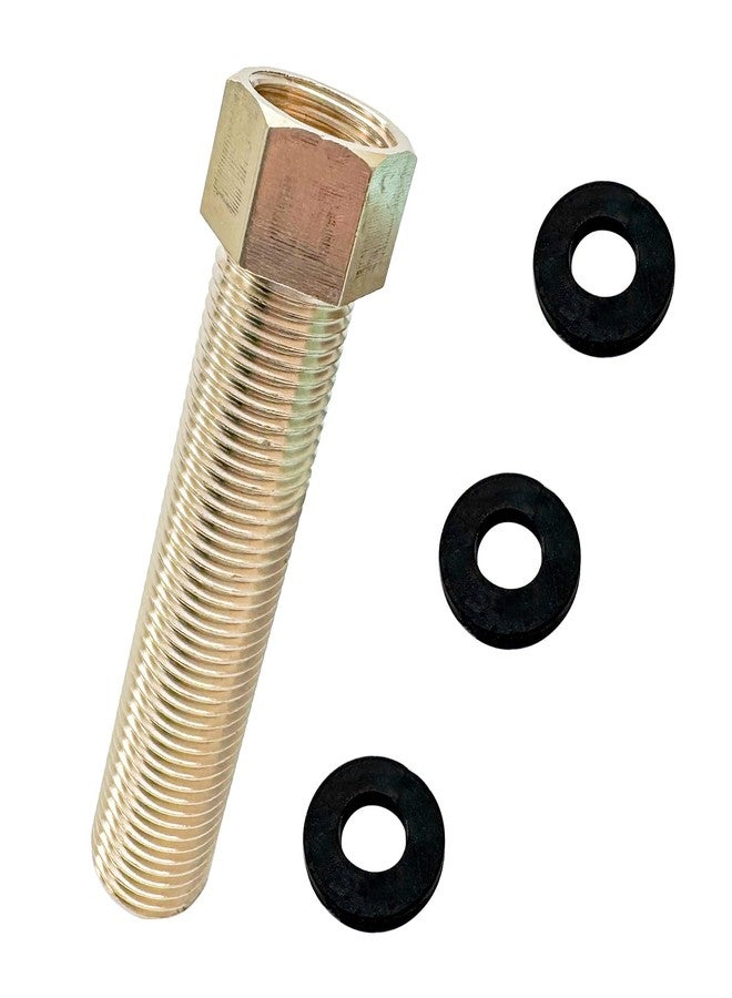 ZLYY 1/2" IPS Faucet Extension Adapter Kits, Brass Nut Fittings, Single Hole Mounting Pipe - Image 1