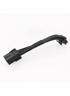 Generic 245-GPU Graphics Card Conversion Line Steering Line 8p Female/8p Male 90 Degree Elbow Black Ribbon Graphics Card Elbow Line-Color:8PIN-left Bend-Length:20CM  - Image 5