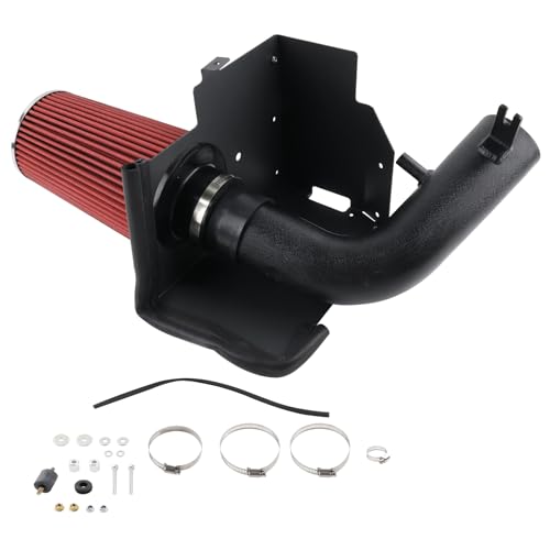VVORHSBELL Cold Air Intake Kit,Cold Air Intake Piping Kit Compatible with 2007-2011 Jeep Wrangler JK | 3.8L- 10554 - Image 1