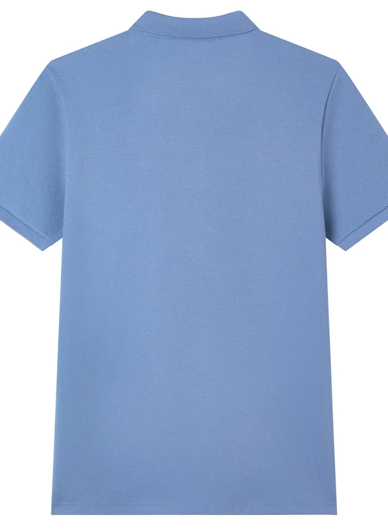 GIORDANO  Men's Slim Waffle Knit Premium Polo for Men | Best Price UAE