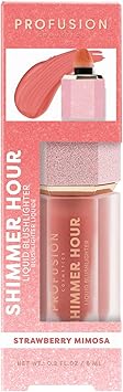 Profusion Cosmetics بلاشر لايت شيمر من بروفيوجن كوزمتيكس - سائل قابل للدمج مع صبغة غنية لتوهج مشرق ومضيء - Image 2