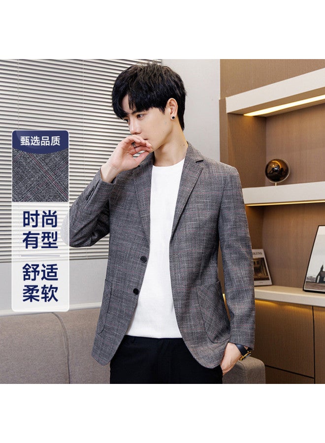 Fapai Spring And Autumn Thin Fabric Business Casual Blazer Versatile Fashion Men's Suit - Image 2