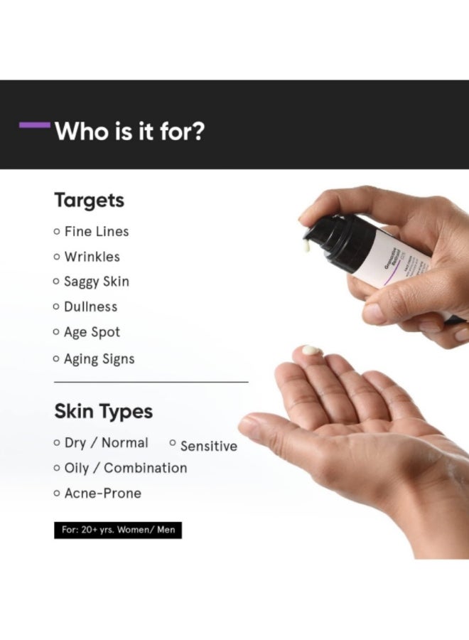 Minimalist 2% Retinoid Anti Aging Cream for Wrinkles & Fine Lines, 30 ml | Super Light Night Face Cream (Emulsion) for Women & Men - Image 2