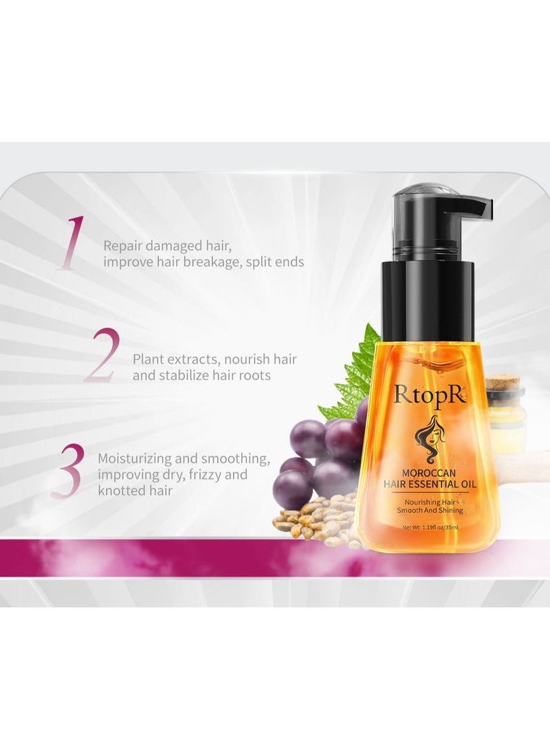 RtopR Moroccan Hair Care Oil 35ml - Image 4