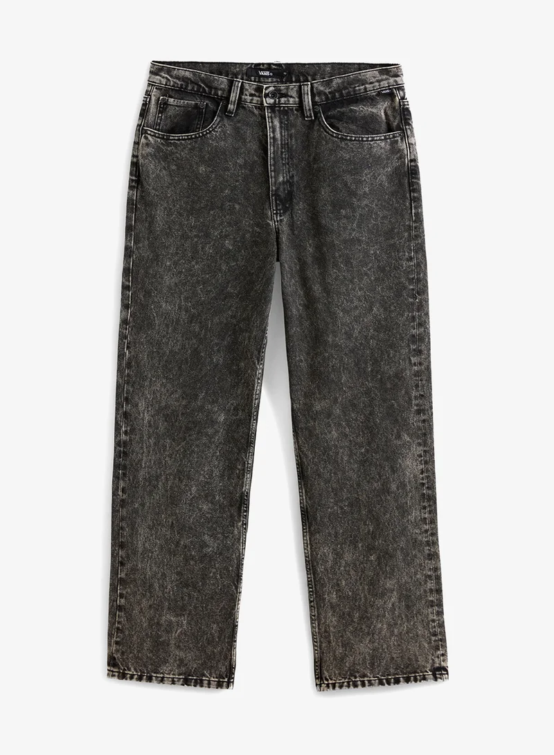 فانز Check-5 Loose Denim Pants