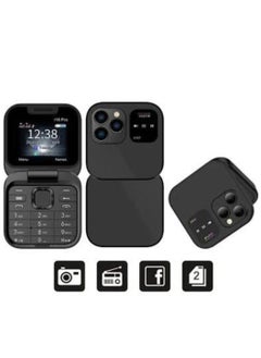 alimoto 2024 New Mini Flip Mobile Phone  - Image 2