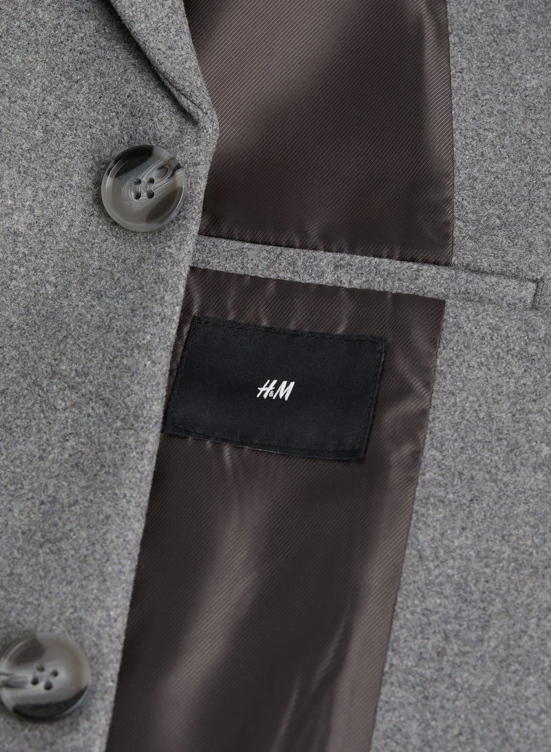 H&M Flap Pocket Long Coat