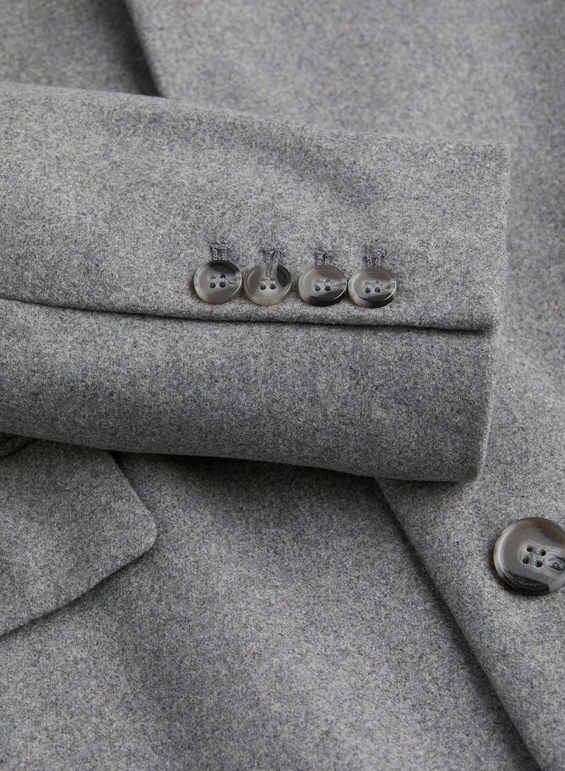 H&M Flap Pocket Long Coat