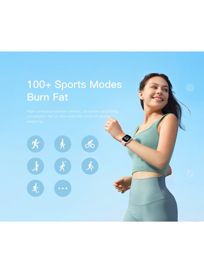 ساعة ذكية ZL54C إصدار 2024 مع مساعد صوت AI ووضع رياضي واتصال بلوتوث - Image 4