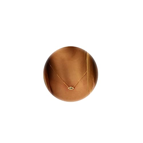 Collner 14K Gold Heart Pendant Necklace for Women Dainty Star Necklace Tiny Evil Eye Choker Necklace Boho Crescent Moon Necklace Minimalist Jewelry - Image 1