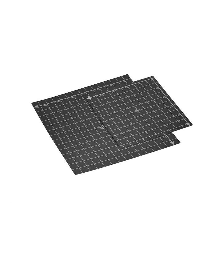 NIBEMINENT 2-Piece Heat Bed Sticker Sheet Black  - Image 2