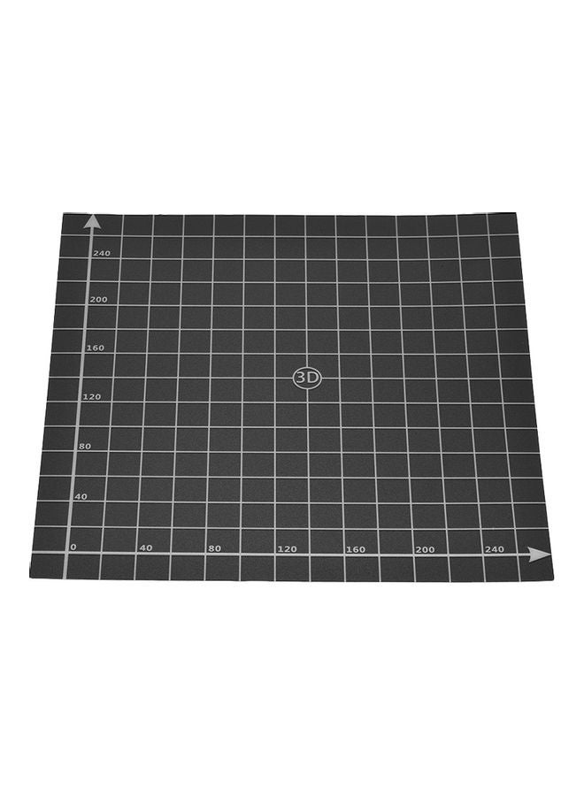 NIBEMINENT 2-Piece Heat Bed Sticker Sheet Black  - Image 5