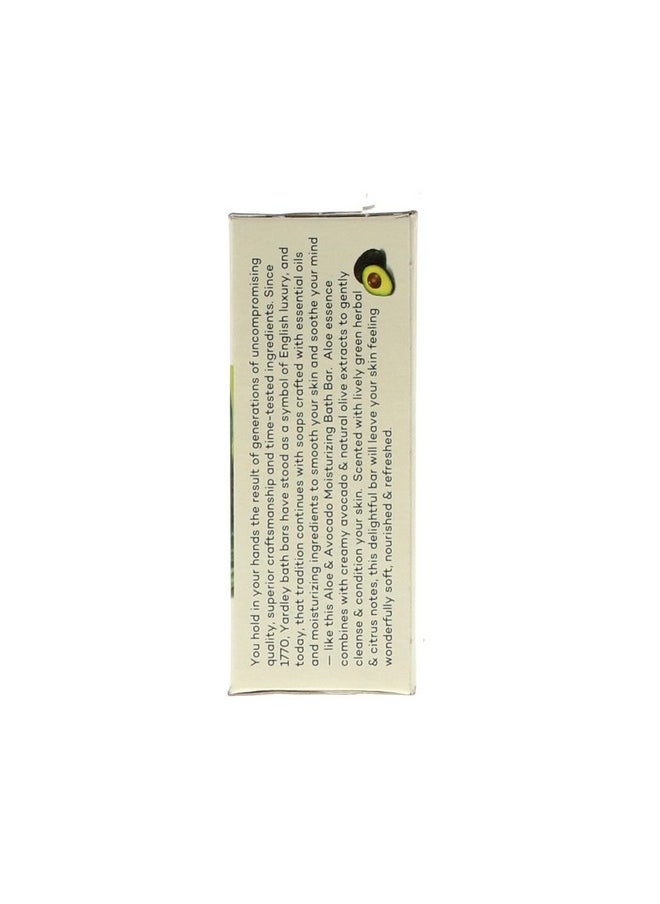 Yardley London Aloe And Avocado Naturally Moisturizing Bath Bar 4.0 Oz (Pack Of 10)  - Image 3
