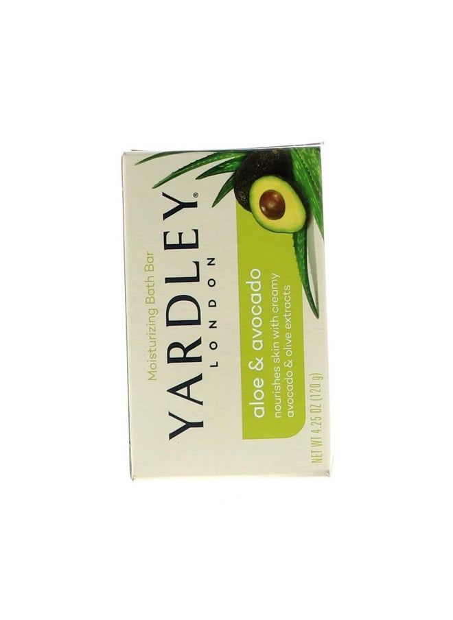 Yardley London Aloe And Avocado Naturally Moisturizing Bath Bar 4.0 Oz (Pack Of 10)  - Image 5