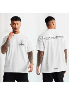 Generic VQ Fitness Brothers New Mens Tank Top T-Shirt round Neck Short Sleeve Running Summer Sportswear Quick Dry Cotton Tee Black  - Image 3