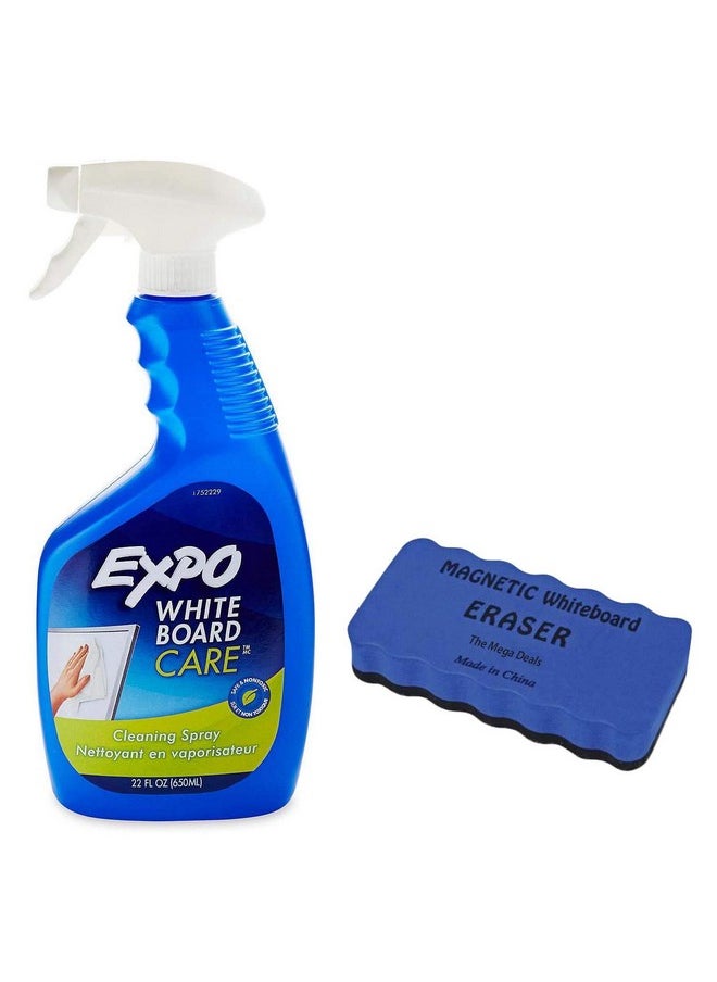 Expo Whiteboard/Dry Erase Board Liquid Cleaner, 22-Ounce  - Image 1