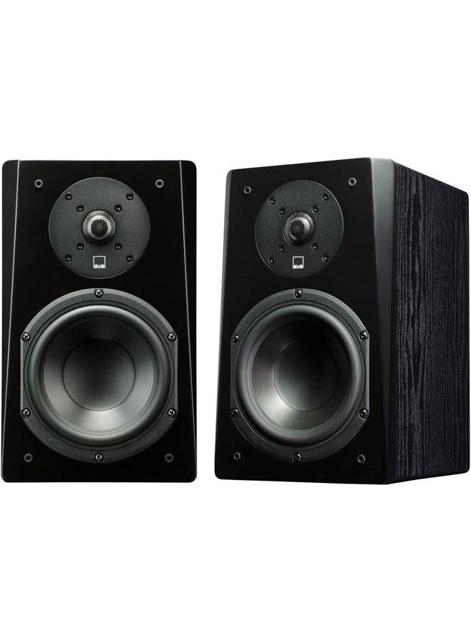 SVS Prime Bookshelf Speaker, Pair - Black Ash (Pack of1) - Image 2
