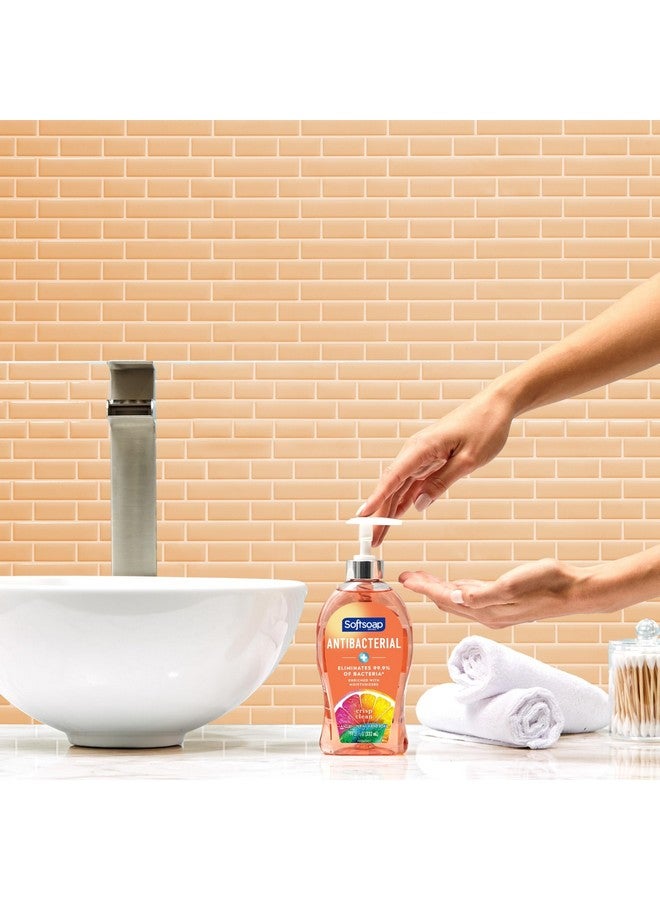Softsoap Antibacterial Liquid Hand Soap Pump, Crisp Clean - 11.25 fluid ounce - Image 2