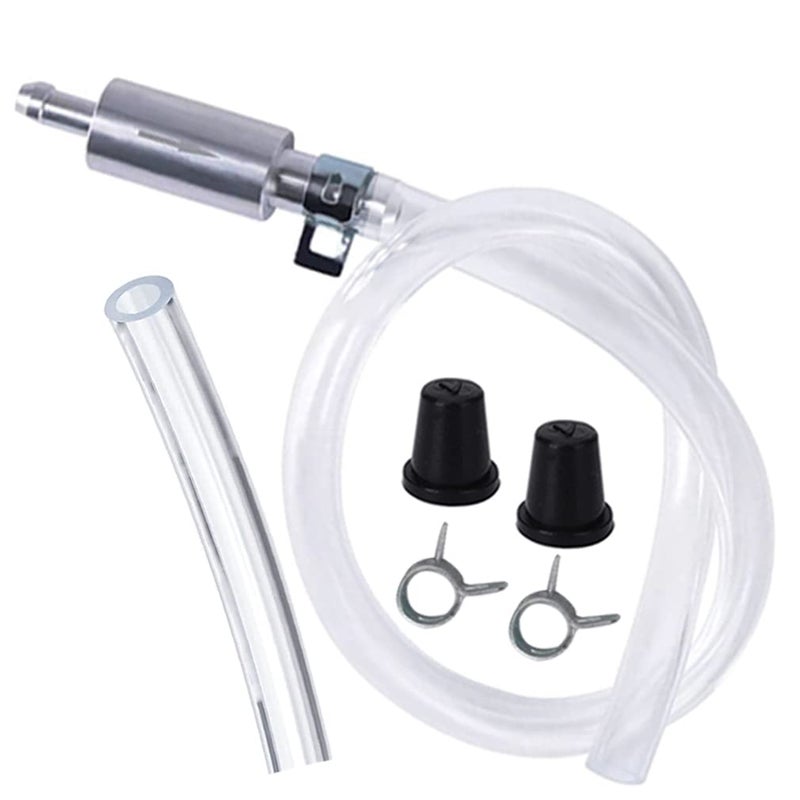 vbaxy Brake Bleeder Hose One Way Check Valve Tube Bleeding Tool Kit for Motorcycle Clutch