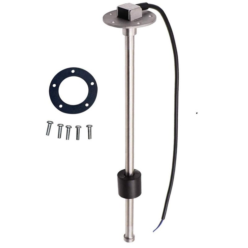 AODITECK Boat Fuel Tank Sending Unit Fuel Sending Unit Marine Truck Car Fuel Water Level Sensor Marine Gas Water Tank Sensor Fuel Gauge Sending Unit Truck Marine Gas Water Tank Sender 24033 ohms 24