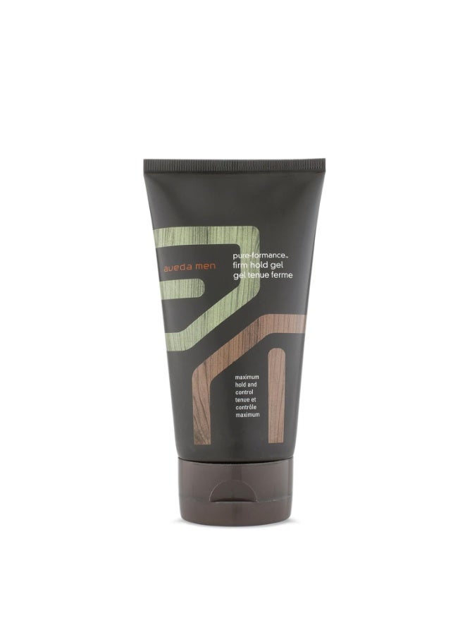 Aveda Men Pure-Formance Firm Hold Hair Gel for Men | Maximum Hold, Control, Shine, 5 Fl Oz - Image 1